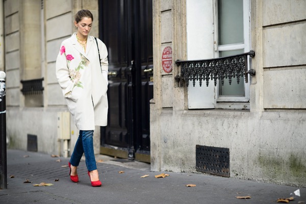 street style, fashionista, tín đồ thời trang, phối đồ, white on white