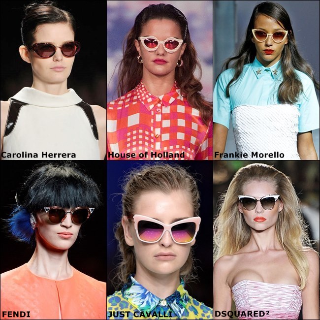 Thời trang, xu hướng, kính mát 2014