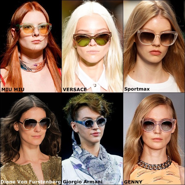 Thời trang, xu hướng, kính mát 2014