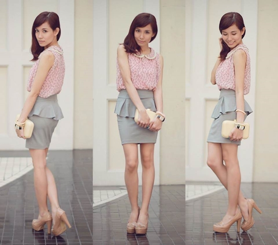 Thời trang, tư vấn, peplum