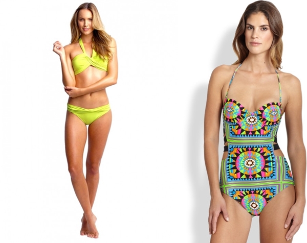 Thời trang, xu hướng swimwear 2014