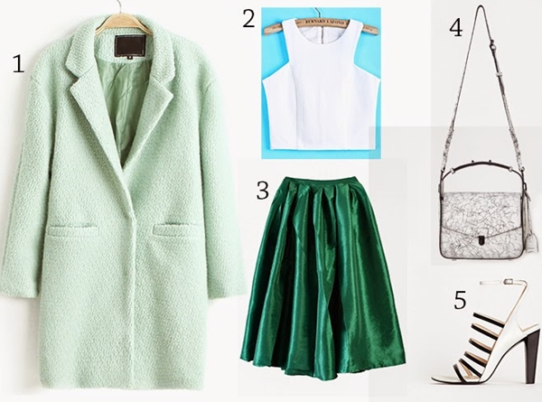 Thời trang, mix match, blazer, pastel