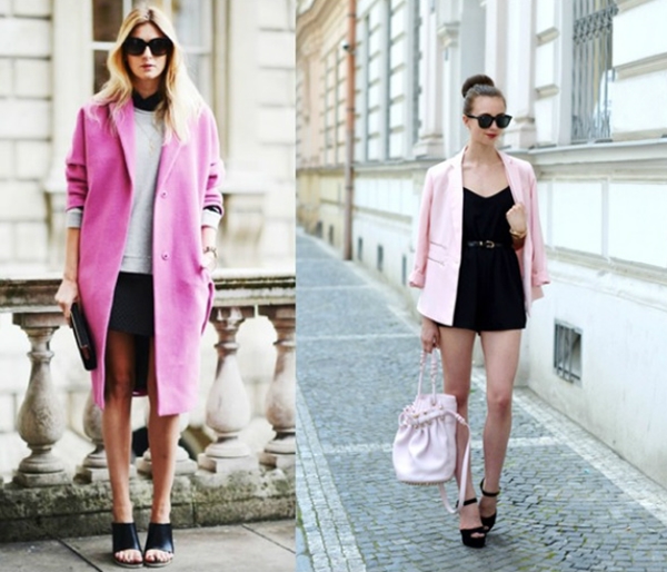 Thời trang, mix match, blazer, pastel