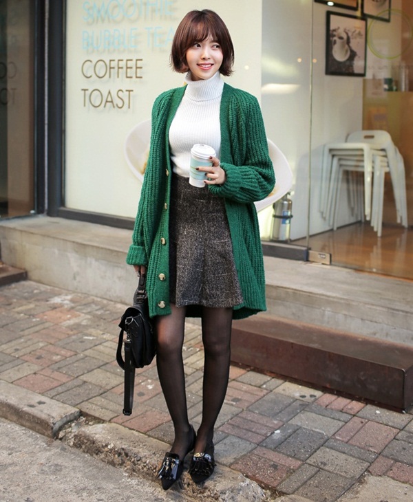 Thời trang, mix match, knitwear, đồ len