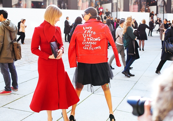 Thời trang, street style, Paris fashion week fall 2015