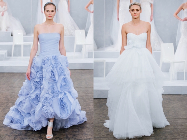 thời trang, xu hướng váy cưới xuân hè 2015
