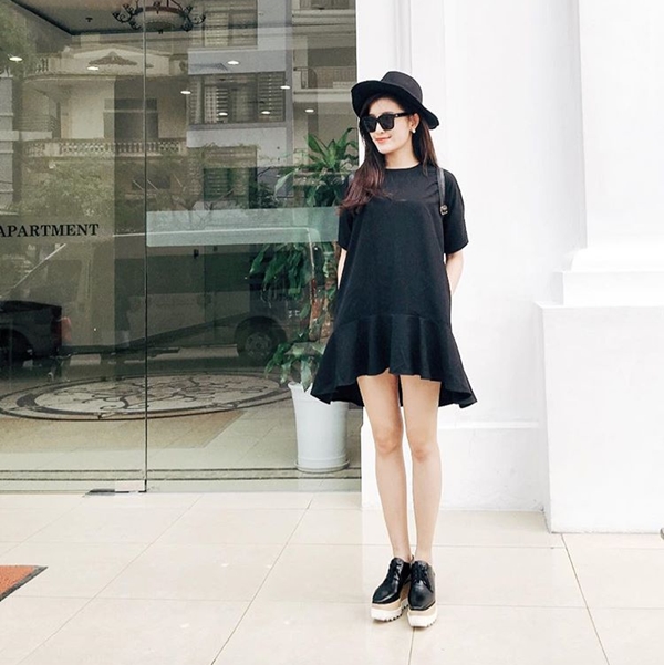 thời trang, street style sao Việt