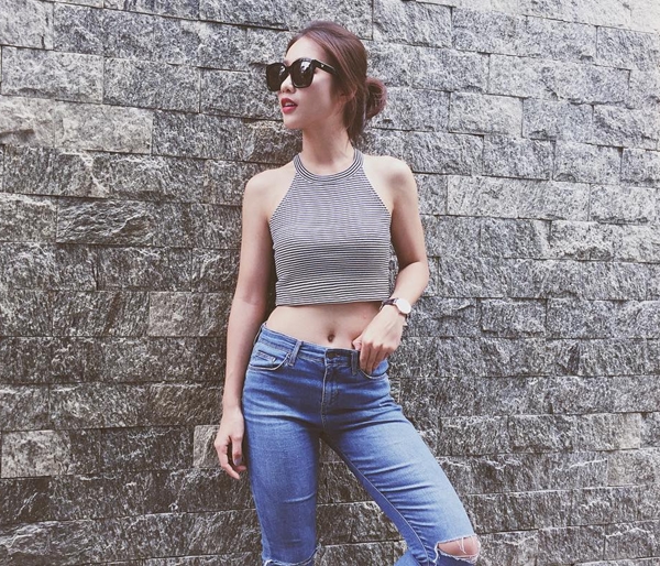 thời trang, street style fashionista Việt