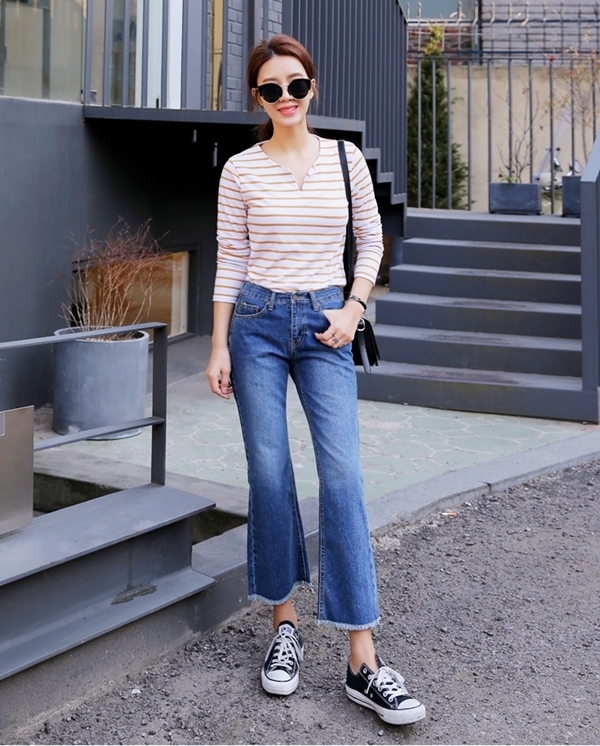 thời trang, chọn quần jeans chuẩn dáng