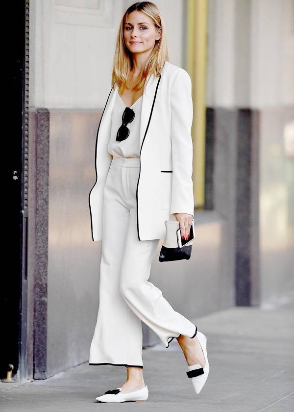 thời trang, mix đồ trắng như fashionista