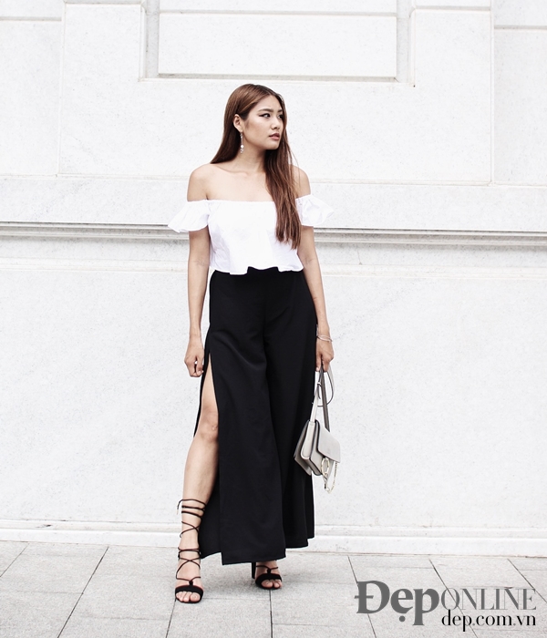 thời trang, phong cách tối giản, trang phục đen trắng