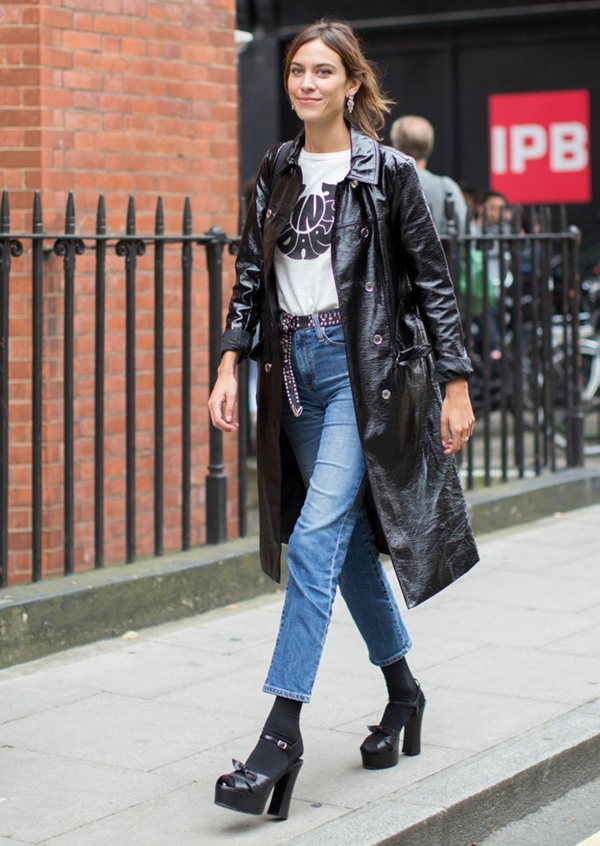 thời trang, street style london fashion week, xuân hè 2017