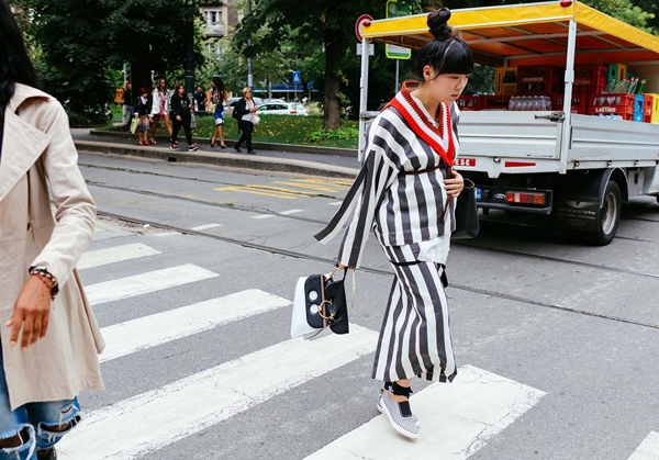 thời trang, street style, Tuần lễ Thời trang Milan, Xuân Hè 2017