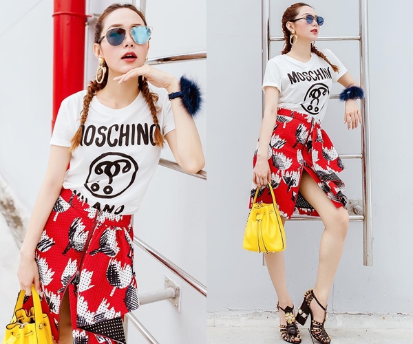 thời trang, street style mỹ nhân Việt