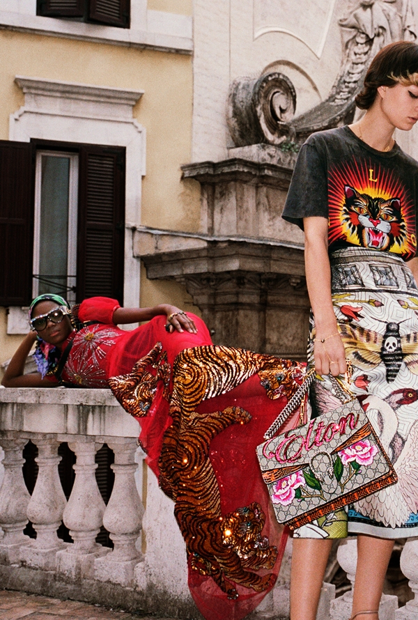 thời trang, chiến dịch quảng ba bst Xuân Hè 2017 của Gucci