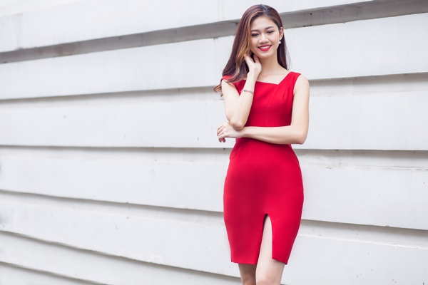 thời trang, street style á hậu Thanh Tú
