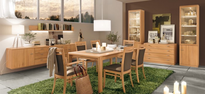 dining set modern wood