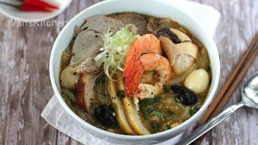 bánh canh, tự làm bánh canh, bánh canh ngon