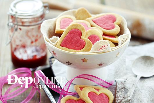 bánh quy cho ngày lễ tình nhân, valentine