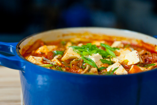kim chi, món ngon từ kim chi, soup kim chi, mỳ trộn kim chi