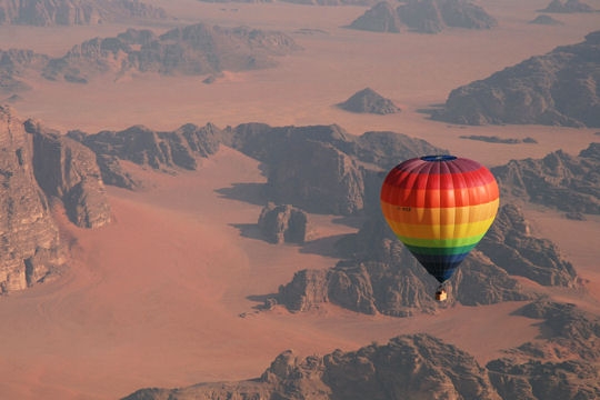 Wadi Rum Hot Air balloon 2