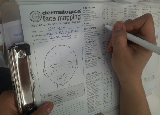 dermalogica, soi da, face mapping, deponline