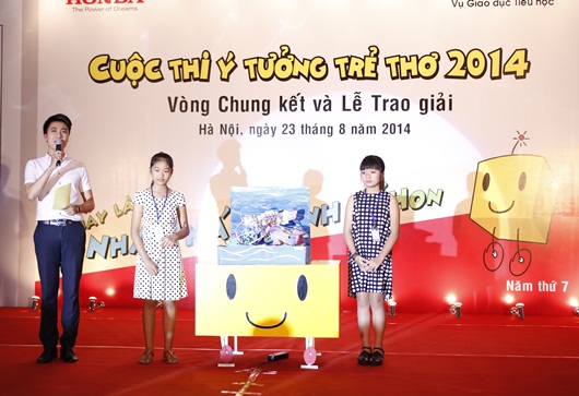 Kết quả Chung kết Cuộc thi Ý tưởng trẻ thơ 2014