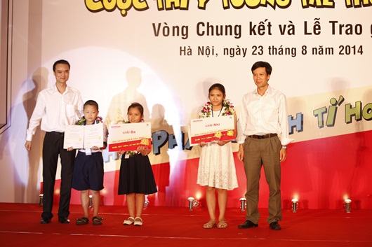 Kết quả Chung kết Cuộc thi Ý tưởng trẻ thơ 2014