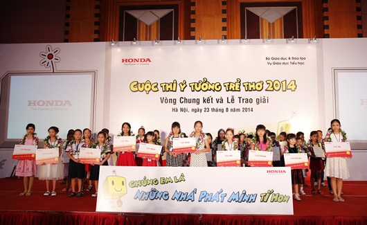 Kết quả Chung kết Cuộc thi Ý tưởng trẻ thơ 2014