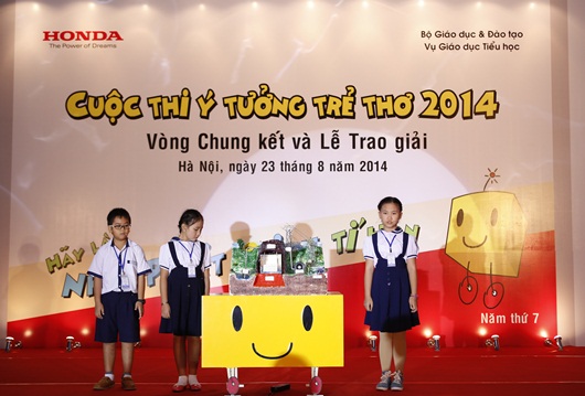 Kết quả Chung kết Cuộc thi Ý tưởng trẻ thơ 2014