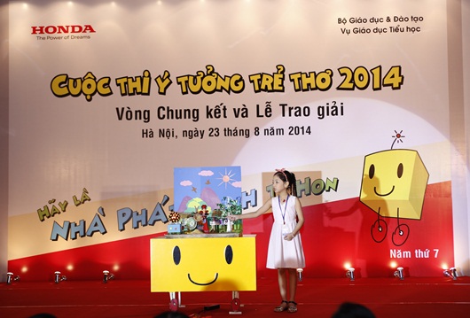 Kết quả Chung kết Cuộc thi Ý tưởng trẻ thơ 2014