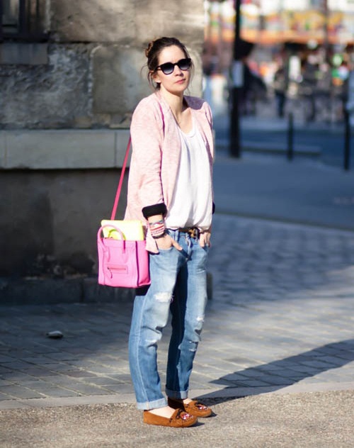 boyfriend jean,giày búp bê,ankle boots,sơmi denim,trend coat,cardigan, 