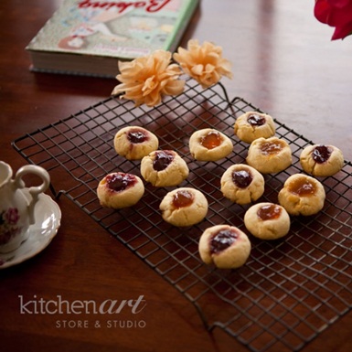 Bánh quy nhân mứt Thumbprint cookies