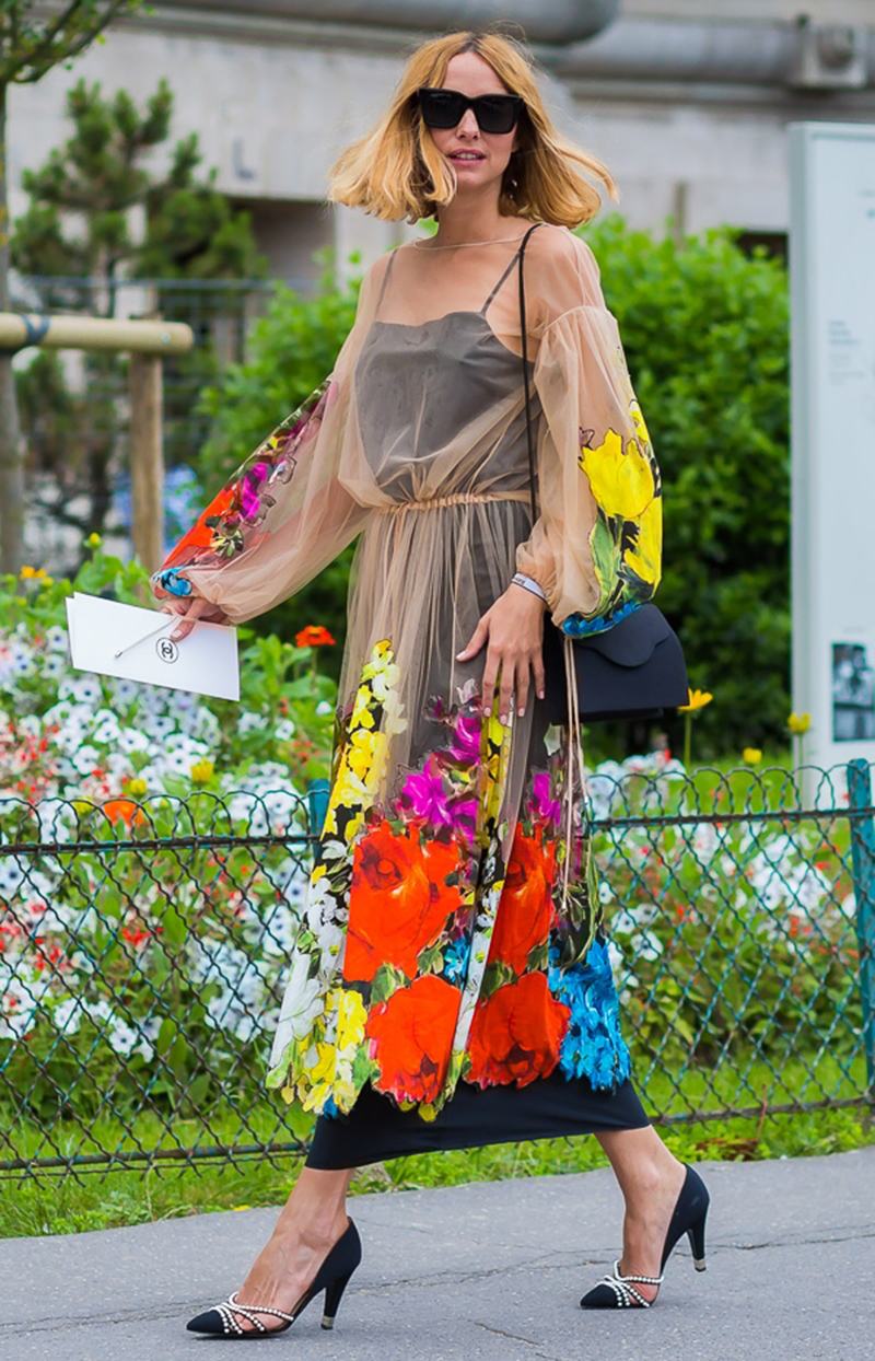 Candela Novembre at Chanel couture