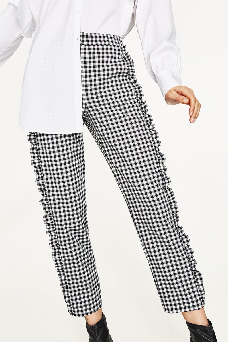 Gợi ý từ Đẹp Online: Zara Gingham Trousers