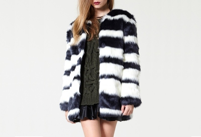 Gợi ý từ Đẹp Online: Storets Rough Ride Faux Fur Coat