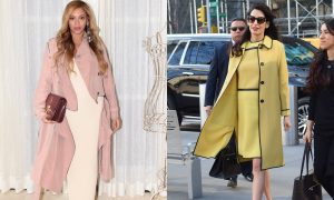 Beyoncé và Amal Clooney: Hai nàng bầu song thai nổi tiếng với phong cách càng ngắm càng mê