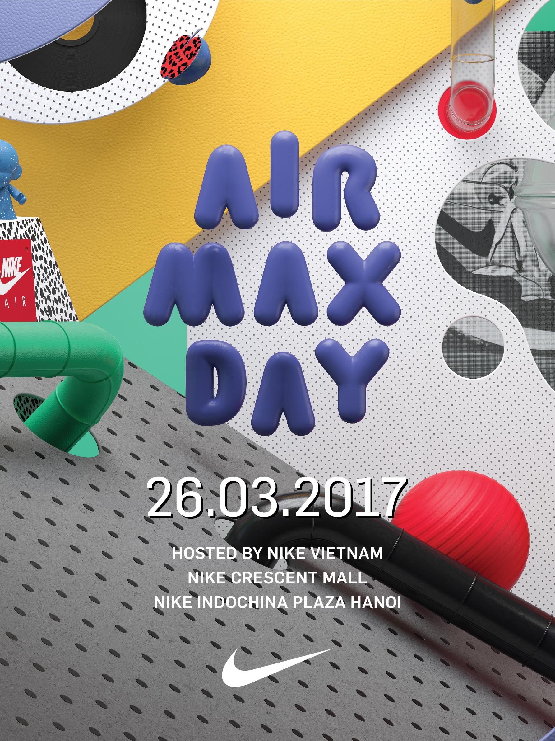Nike tổ chức sự kiện nhân kỷ niệm 30 năm ra đời công nghệ Air Max Tạp