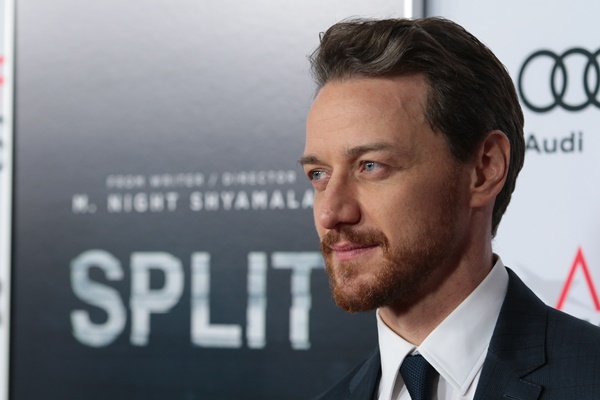 James McAvoy arrives as Universal Pictures present "Split" AFI Fest Special Screening at the TCL Chinese Theatre in Los Angeles, CA on Tuesday, November 15, 2016. (Photo: Alex J. Berliner/ABImages)