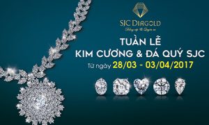 SJC tổ chức tuần lễ Kim cương và Đá quý