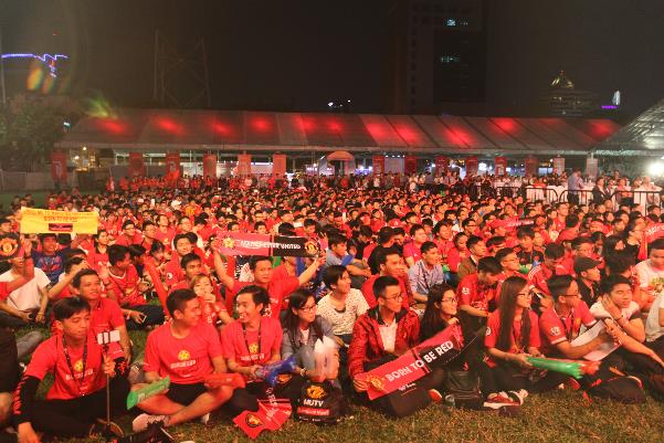 Sự kiện #ILOVEUNITED do chính CLB Manchester United tổ chức lần thứ ba tại Việt Nam đã thu hút gần 3.000 CVĐ