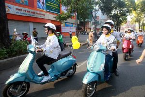 Vespa đồng hành cùng Safe Steps vì ATGT tại Việt Nam