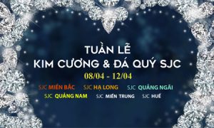 SJC triển khai tuần lễ Kim cương & Đá quý SJC 2017 trên toàn quốc