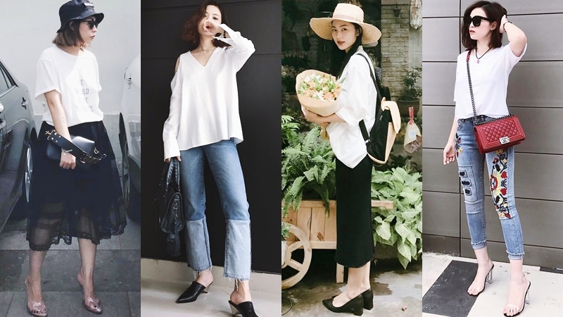 Diện đồ tối giản ngày hè phong cách như fashionista Việt