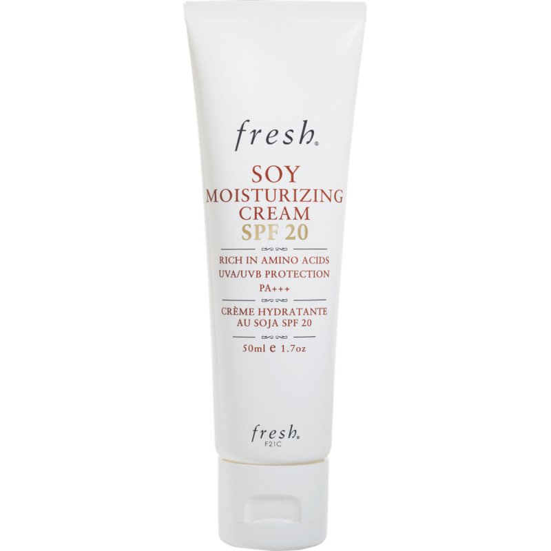 Kem dưỡng ngày Fresh Soy moisturizing Cream với chỉ số chống nắng SPF 20