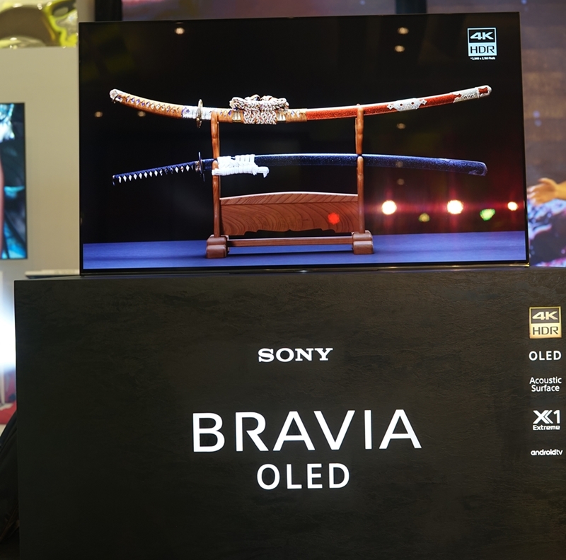 Tivi OLED A1 của Sony sẽ có 2 kích thước là 55 inch và 65 inch.