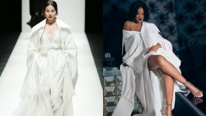 Rihanna mặc trang phục “EM HOA” của Công Trí quảng bá bộ sưu tập So Stoned