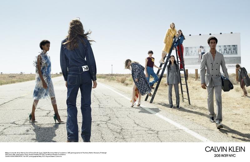 205W39NYC - Chiến dịch quảng cáo độc đáo cho mùa Thu Đông 2017 của Calvin  Klein - Tạp chí Đẹp