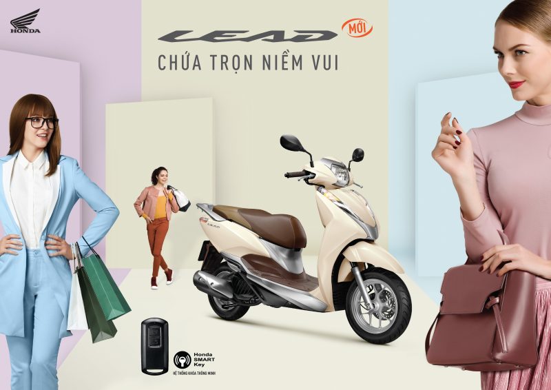 Honda Việt Nam chốt giá xe Lead mới từ 37,5 triệu VND