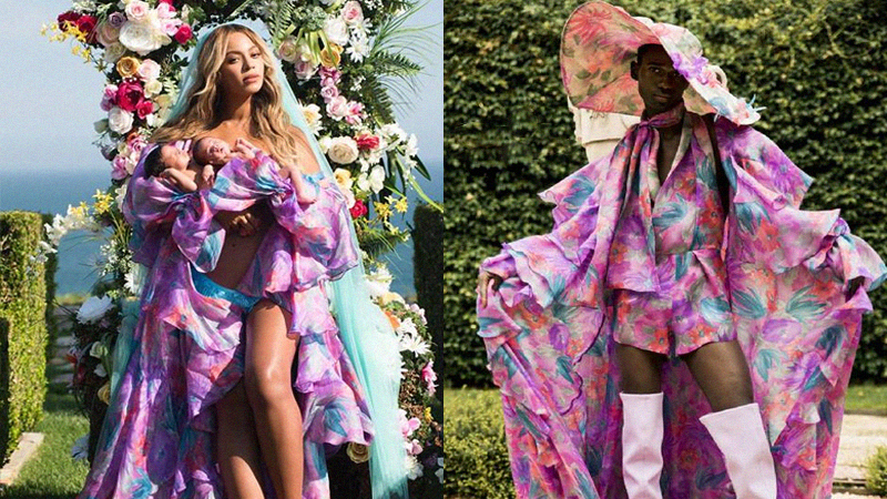 Beyoncé mặc đồ… nam trong bức ảnh công bố cặp song sinh?